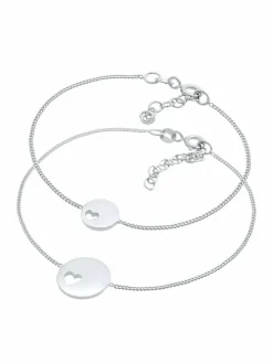 Elli Schmuck|Mädchen<Armband silber uni