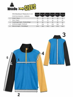 WeeDo Jungen<Baby Funktionsshirt braun gemustert