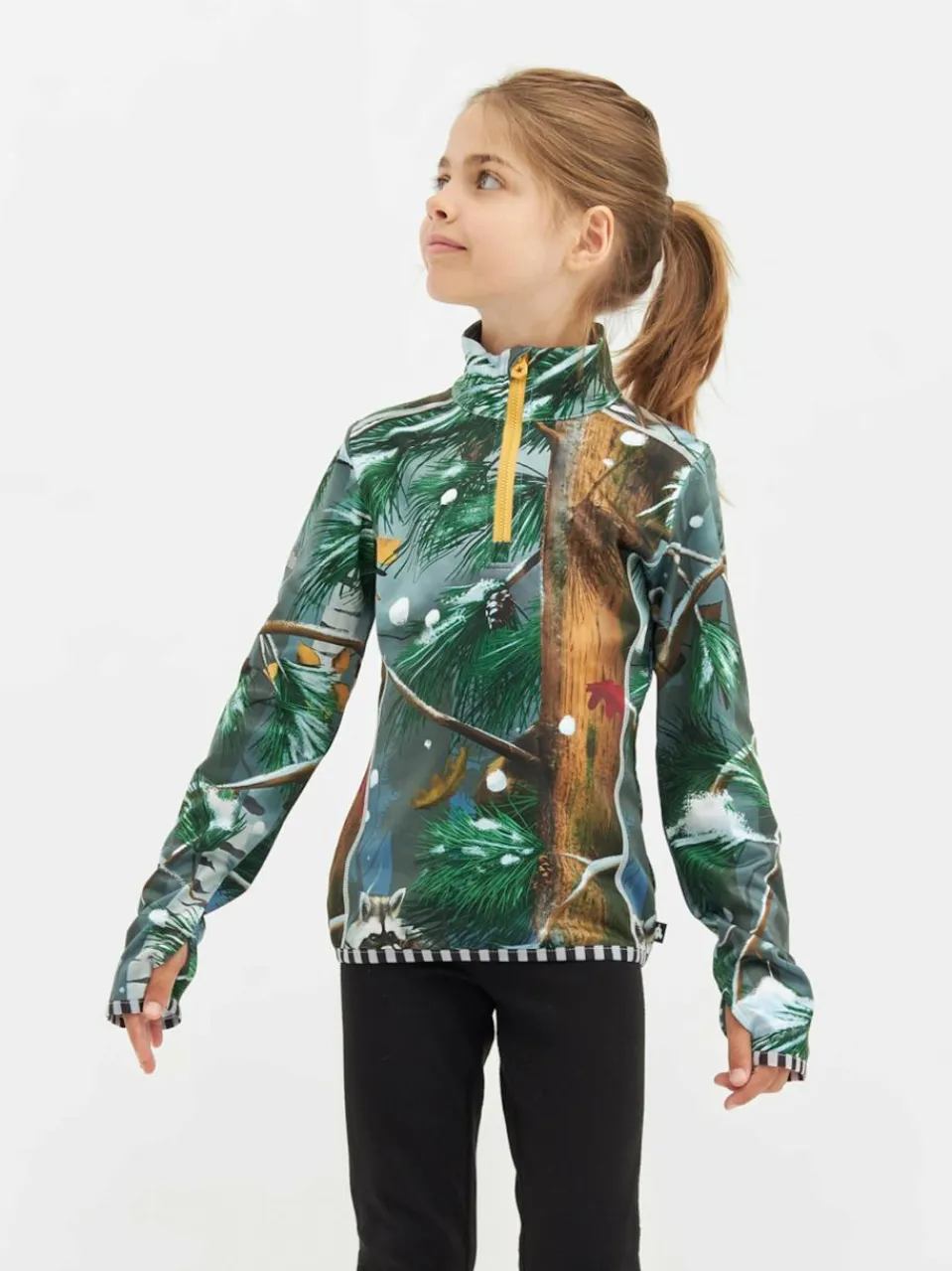 WeeDo Jungen<Baby Funktionsshirt braun gemustert