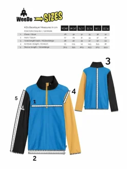 WeeDo Jungen<Baby Langarmshirt grün gemustert