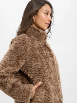 Marie Lund Jacken & Westen<Übergangsjacke beige uni