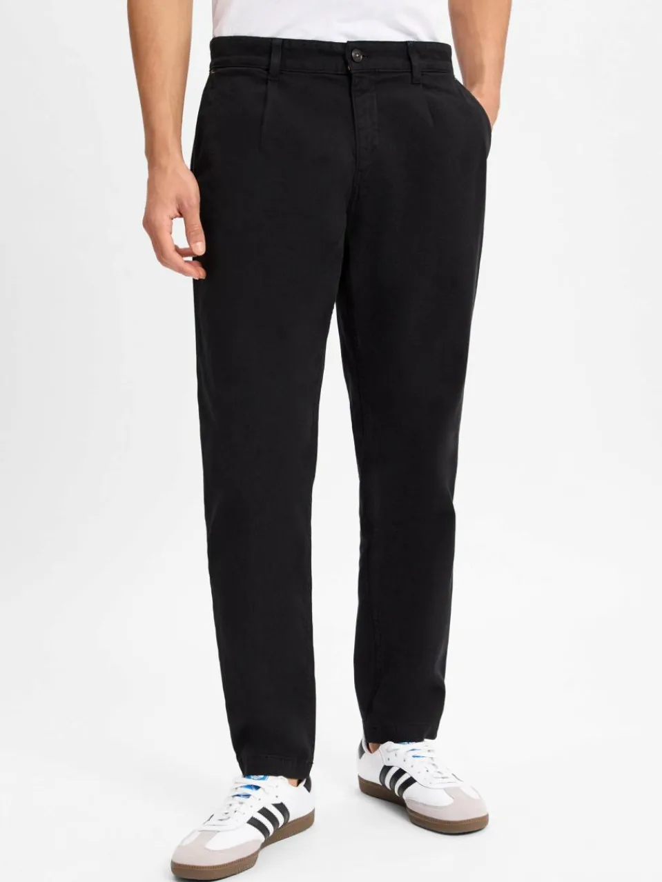 BOSS Orange Jeans<BOSS - Herren Jeans schwarz uni