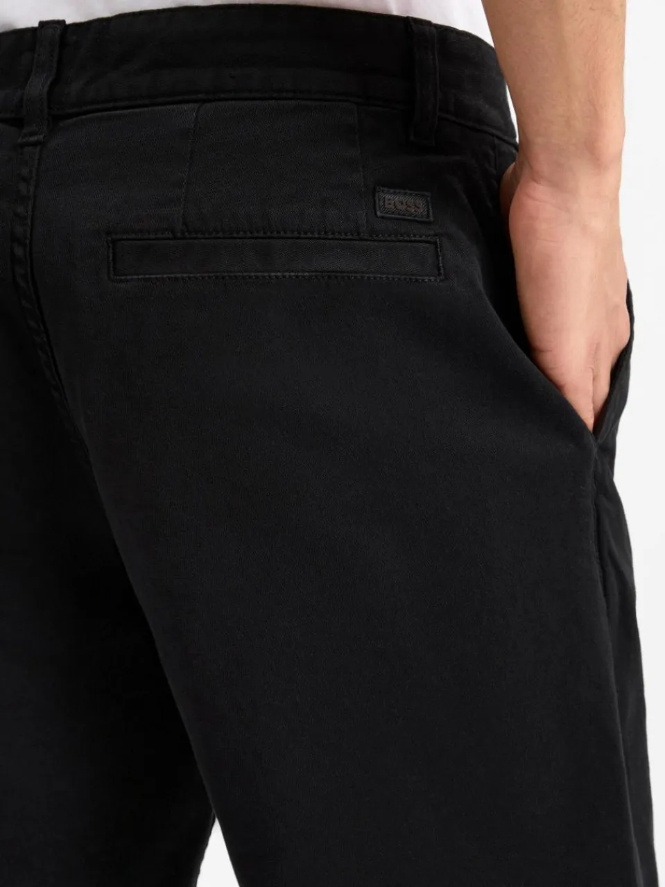 BOSS Orange Jeans<BOSS - Herren Jeans schwarz uni