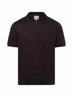 Calvin Klein Poloshirts<Poloshirt schwarz uni