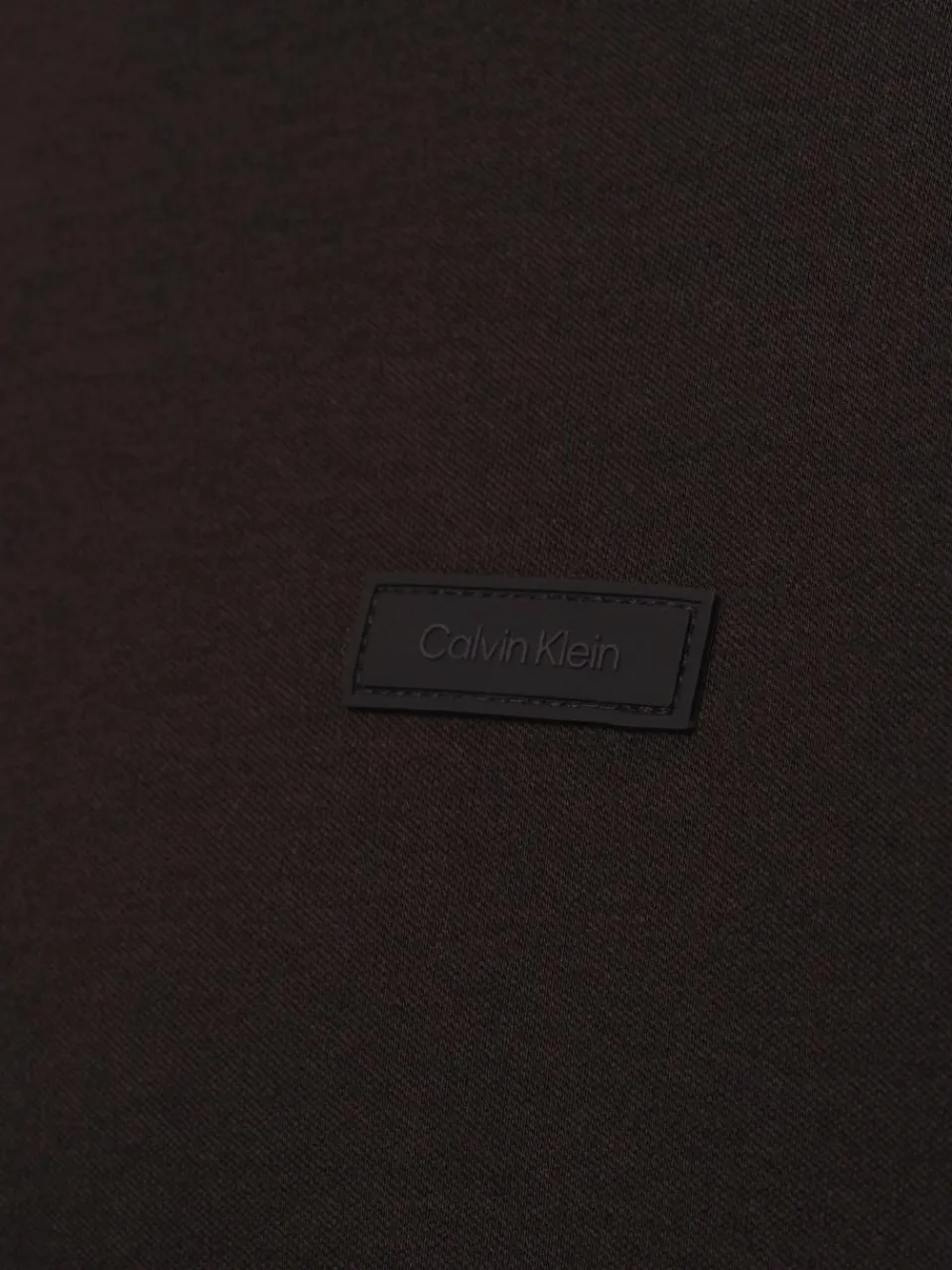 Calvin Klein Poloshirts<Poloshirt schwarz uni