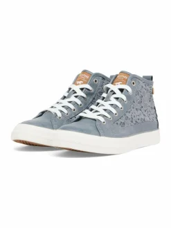 Mustang Sneaker<Damen grau uni