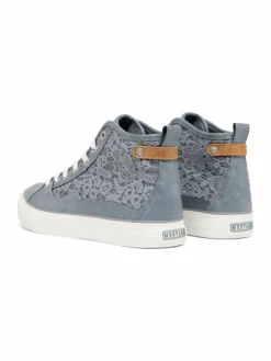 Mustang Sneaker<Damen grau uni