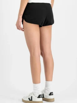 Alpha Industries Hosen<Damen - Shorts schwarz bedruckt