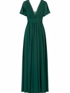 Kraimod Kleider<Damen Abendkleid grün uni