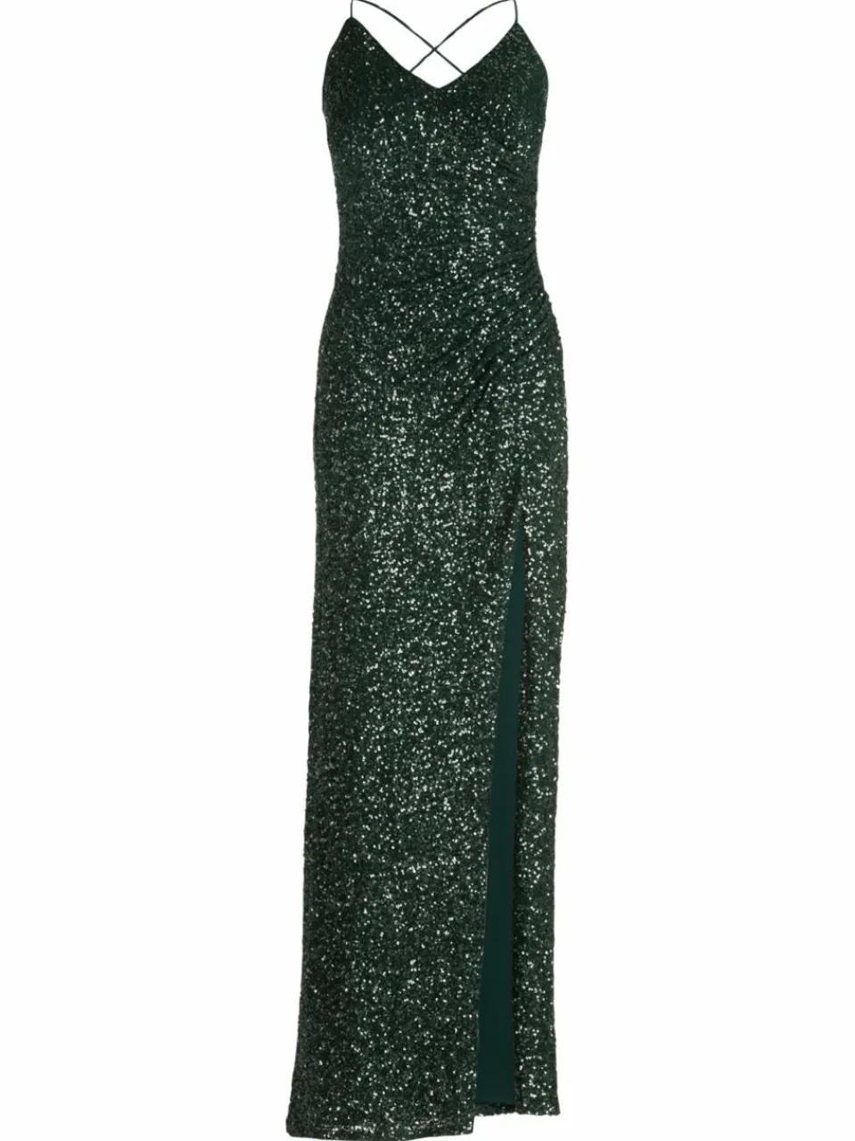 Vera Mont Kleider<Damen Abendkleid grün uni