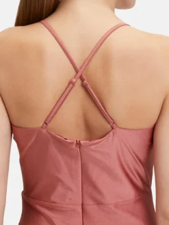 Vera Mont Kleider<Damen Abendkleid roségold uni