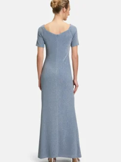 Vera Mont Kleider<Damen Abendkleid hellblau uni