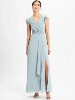 Marie Lund Kleider<Damen Abendkleid lind uni