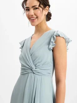 Marie Lund Kleider<Damen Abendkleid lind uni