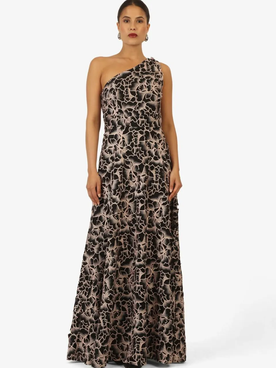 Kraimod Kleider<Damen Abendkleid pink gemustert