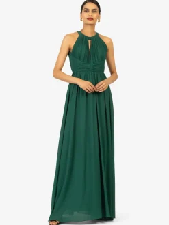 Kraimod Kleider<Damen Abendkleid grün uni