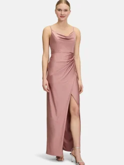Vera Mont Kleider<Damen Abendkleid rosa uni