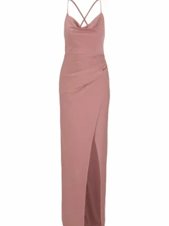 Vera Mont Kleider<Damen Abendkleid rosa uni