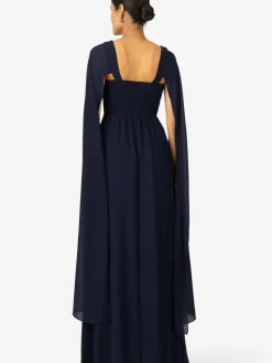 Kraimod Kleider<Damen Abendkleid marine uni