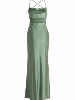 Vera Mont Kleider<Damen Abendkleid grün uni