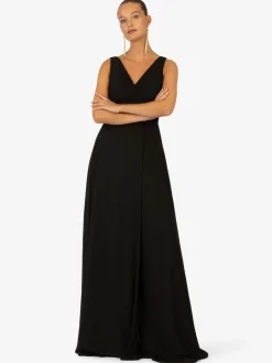 Kraimod Kleider<Damen Abendkleid schwarz uni