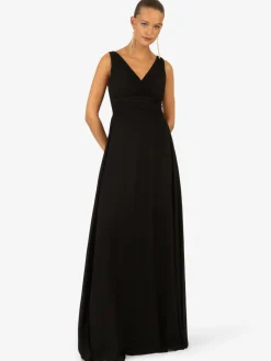 Kraimod Kleider<Damen Abendkleid schwarz uni