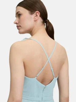 Vera Mont Kleider<Damen Abendkleid mint uni