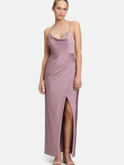 Vera Mont Kleider<Damen Abendkleid lila uni