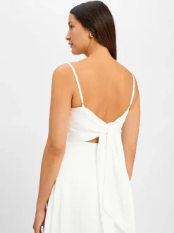 Laona Kleider<Damen Abendkleid ecru uni