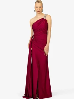 Kraimod Kleider<Damen Abendkleid rot uni
