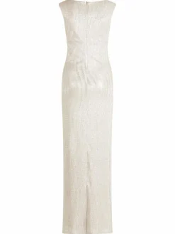 Vera Mont Kleider<Damen Abendkleid weiß uni
