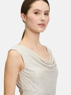 Vera Mont Kleider<Damen Abendkleid weiß uni