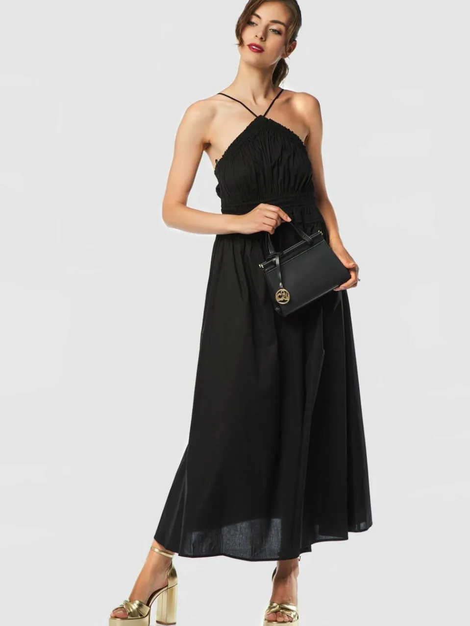 C`iel Taschen & Rucksäcke<Damen Abendtasche schwarz uni