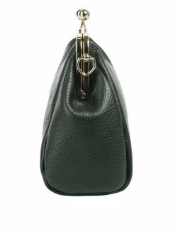 Cluty Taschen & Rucksäcke<Damen Abendtasche grün uni