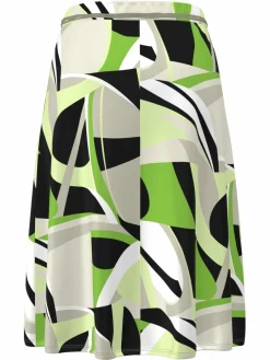 Frank Walder Röcke<Damen A-Linien Rock mehrfarbig gemustert