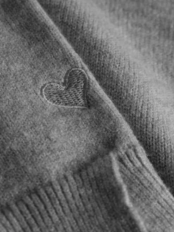 Frieda & Freddies Kleider<Damen A-Linien-Kleid grau uni