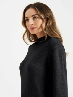 Frieda & Freddies Kleider<Damen A-Linien-Kleid schwarz uni