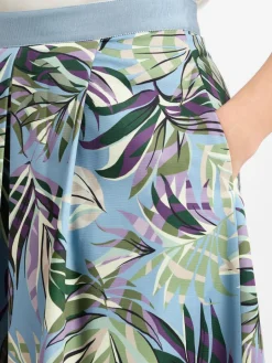 MAX&Co. Röcke<Damen A-Linien-Rock - RISATA flieder mehrfarbig gemustert