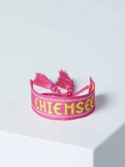 Chiemsee Schmuck<Damen Armband pink bedruckt