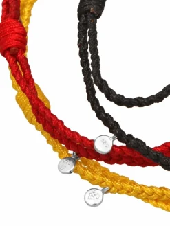 Elli Schmuck<Damen Armband schwarz uni