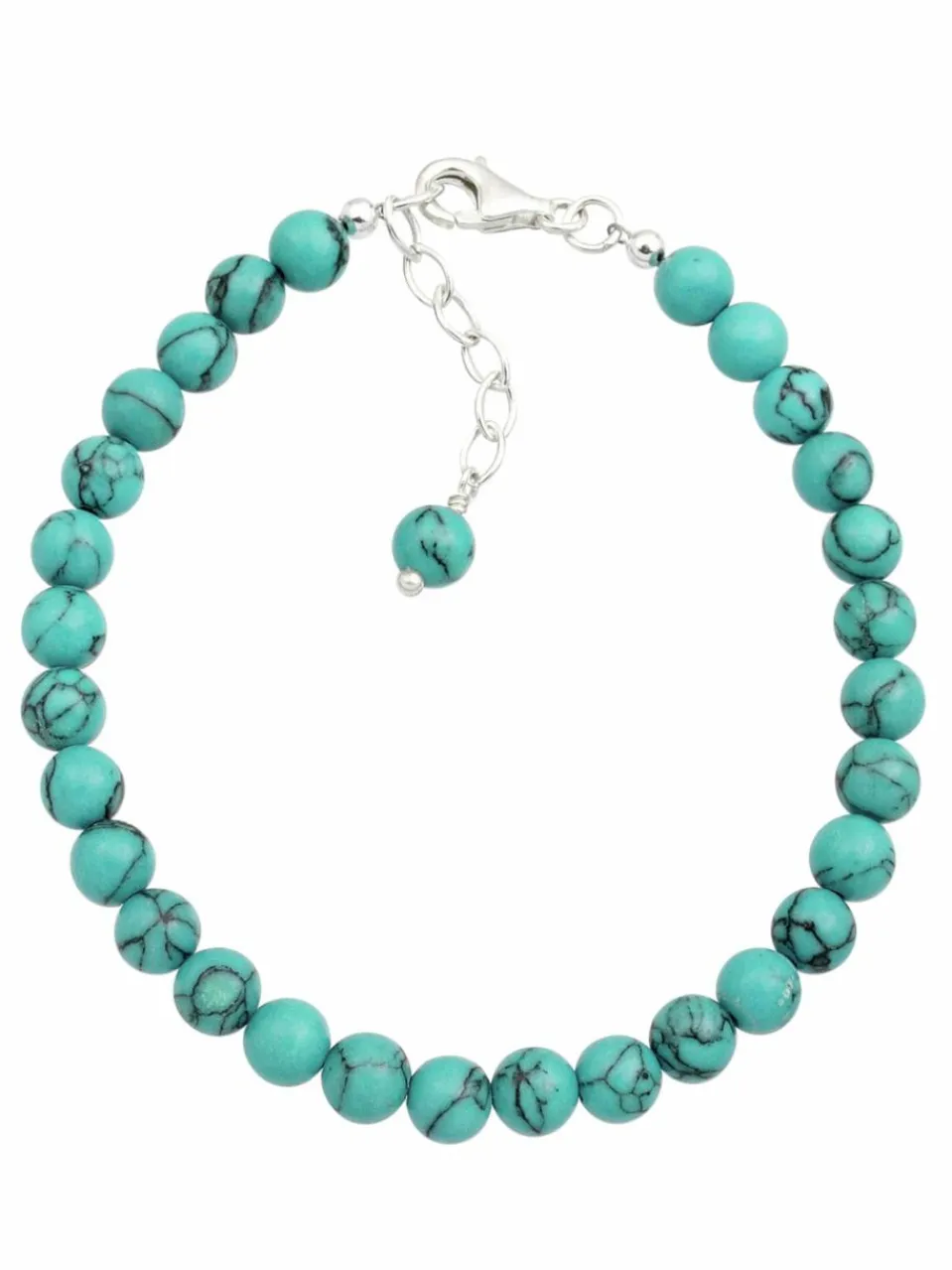 Elli Schmuck<Damen Armband türkis uni