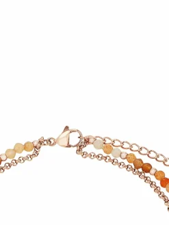 s.Oliver Schmuck<Damen Armband aprikot uni