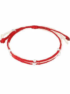 Elli Schmuck<Damen Armband rot uni