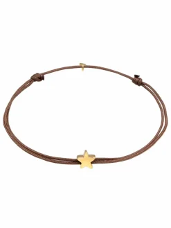 Elli Schmuck<Damen Armband braun uni