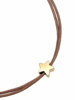 Elli Schmuck<Damen Armband braun uni