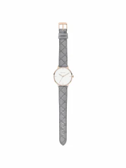 Tamaris Uhren<Damen Armbanduhr grau uni