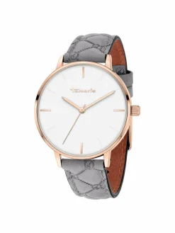 Tamaris Uhren<Damen Armbanduhr grau uni