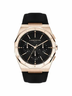 Liebeskind Berlin Uhren<Damen Armbanduhr schwarz uni