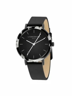 Liebeskind Berlin Uhren<Damen Armbanduhr schwarz uni