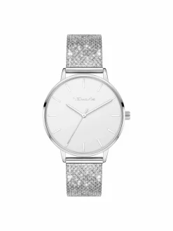 Tamaris Uhren<Damen Armbanduhr silber uni